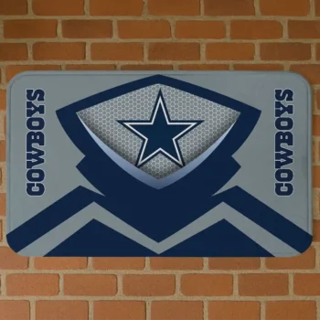 Blue Ninja Mesh Dallas Cowboys Doormat - Non-Slip Fan Mat