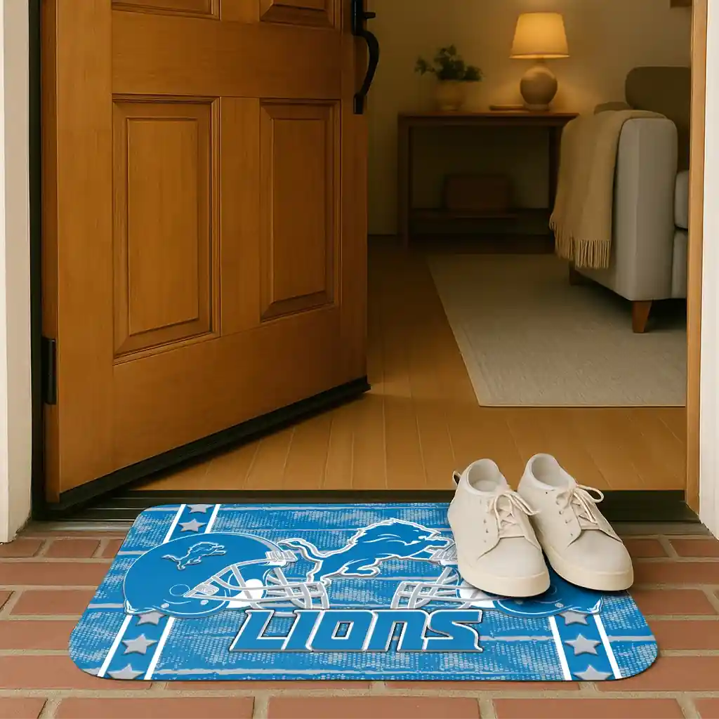 detroit-lions-helmet-illustration-blue-doormat-fashion-forward.webp