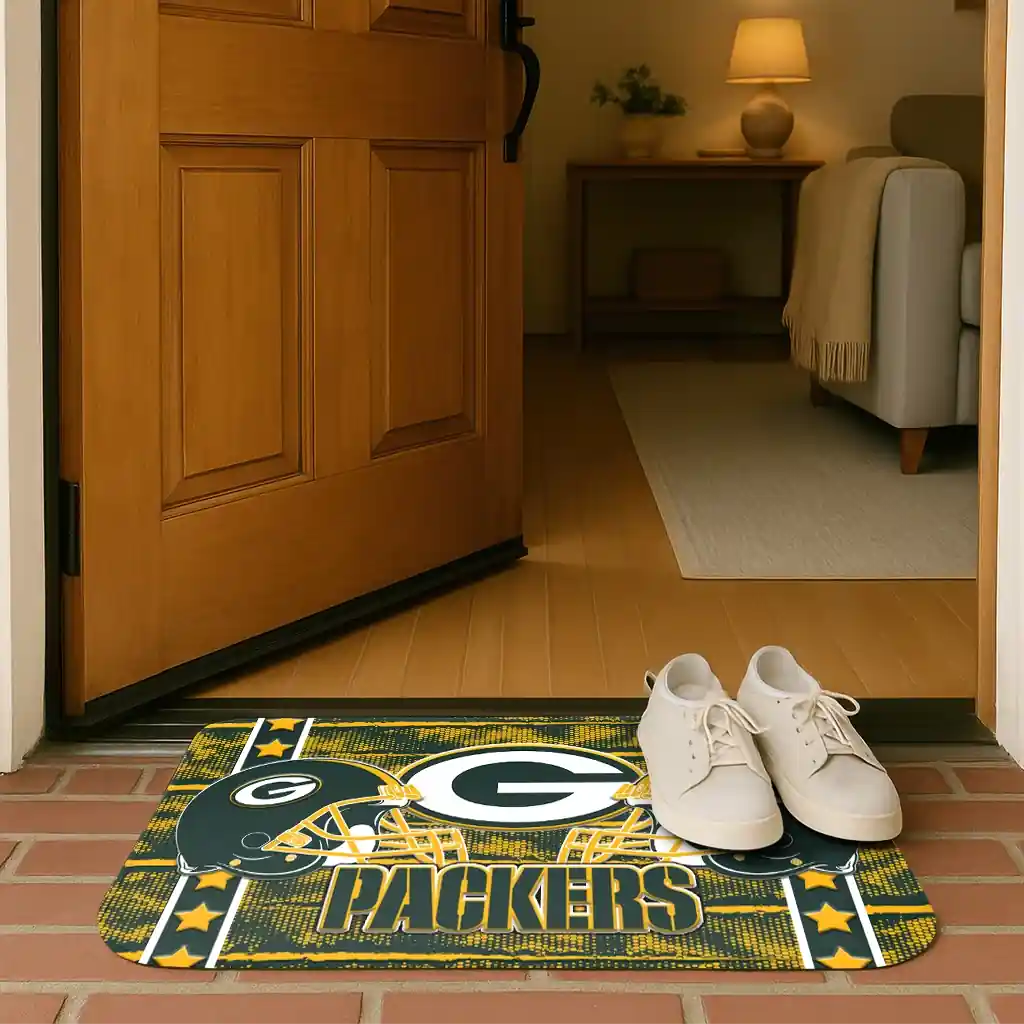 green-bay-packers-helmet-illustration-green-doormat-fashion-forward.webp