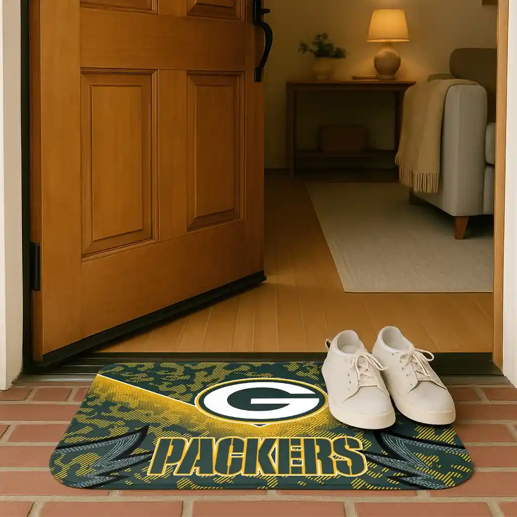 green-bay-packers-layered-lines-green-doormat-fashion-forward.webp