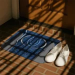 indianapolis-colts-hexagon-oval-blue-doormat-best-selling.webp