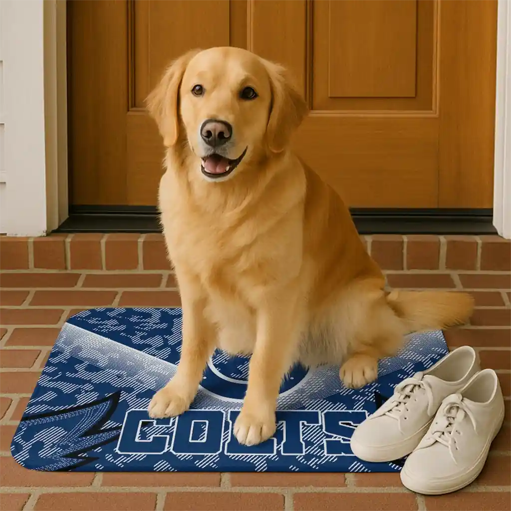 indianapolis-colts-layered-lines-blue-doormat-high-quality.webp