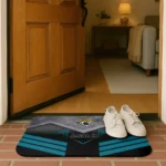 jacksonville-jaguars-chevron-points-teal-black-doormat-best-selling.webp