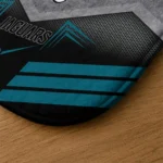 jacksonville-jaguars-chevron-points-teal-black-doormat-best-selling.webp