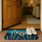 jacksonville-jaguars-graphic-stripes-teal-doormat-best-selling.webp