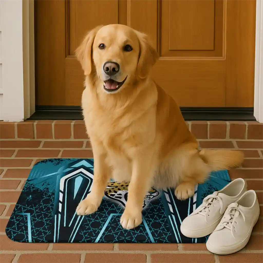 jacksonville-jaguars-graphic-stripes-teal-doormat-high-quality.webp