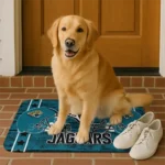 jacksonville-jaguars-helmet-illustration-teal-doormat-best-selling.webp