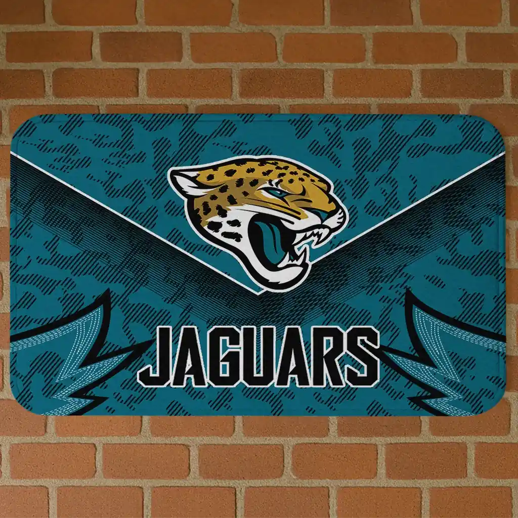 jacksonville-jaguars-layered-lines-teal-doormat-best-selling.webp jacksonville jaguars layered lines teal doormat best selling