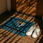jacksonville-jaguars-layered-lines-teal-doormat-best-selling.webp
