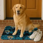 jacksonville-jaguars-palm-silhouette-teal-black-doormat-best-selling.webp