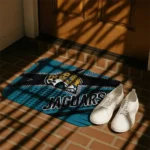 jacksonville-jaguars-sharp-flash-teal-doormat-best-selling.webp