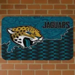 jacksonville-jaguars-tribal-detailing-teal-black-doormat-best-selling.webp