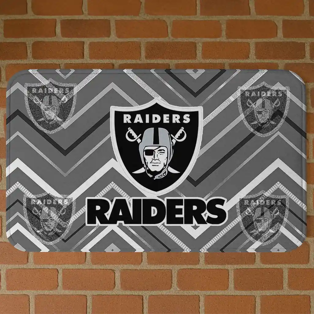 las-vegas-raiders-chevron-geometrics-black-doormat-best-selling.webp las vegas raiders chevron geometrics black doormat best selling