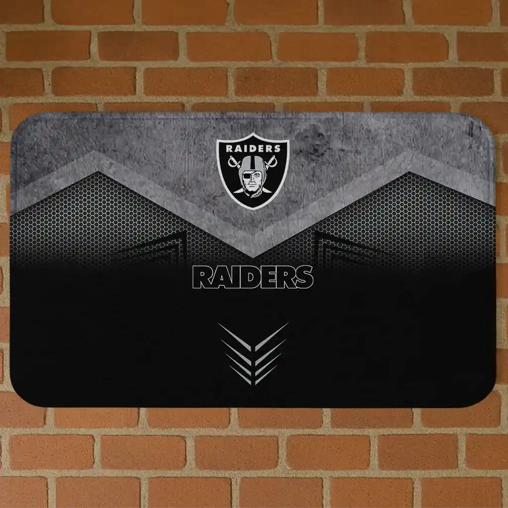 las-vegas-raiders-chevron-points-black-doormat-best-selling.webp las vegas raiders chevron points black doormat best selling