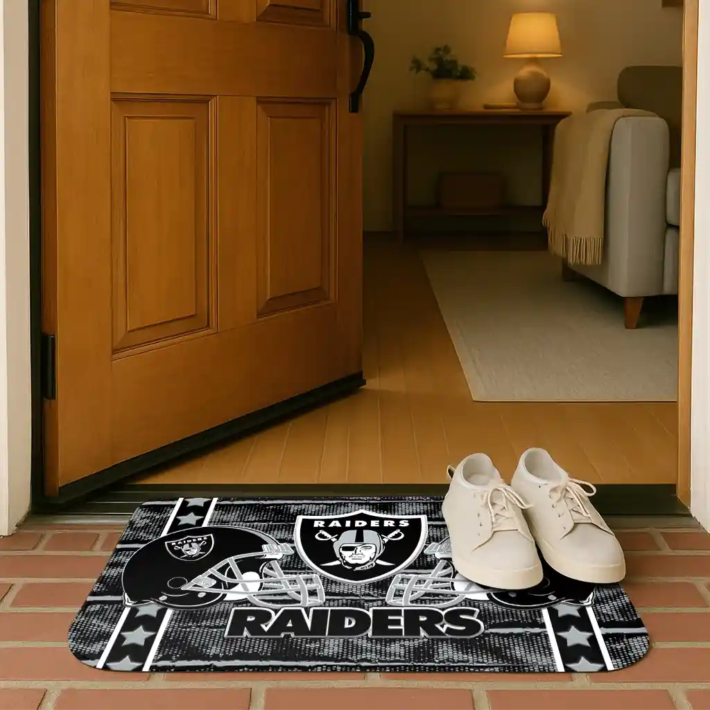las-vegas-raiders-helmet-illustration-black-doormat-fashion-forward.webp