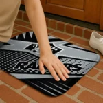 las-vegas-raiders-sharp-flash-black-doormat-best-selling.webp