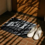 las-vegas-raiders-sharp-flash-black-doormat-best-selling.webp