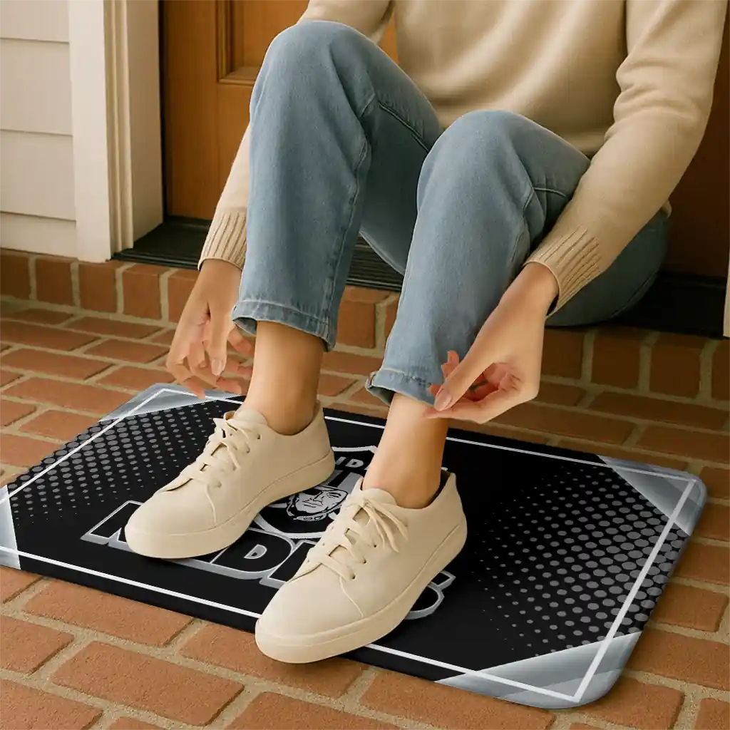 las-vegas-raiders-silver-halftone-black-doormat-top-rated.webp