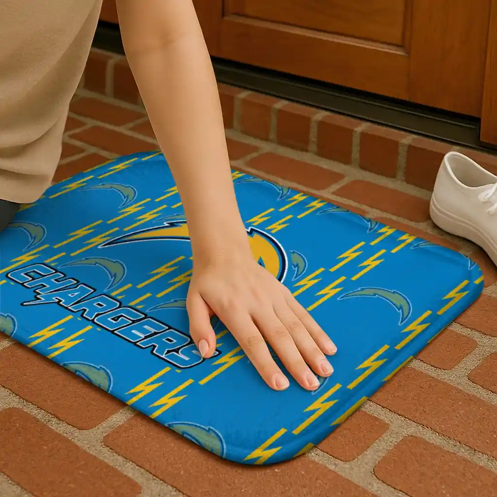 los-angeles-chargers-bolt-row-blue-doormat-premium-grade.webp