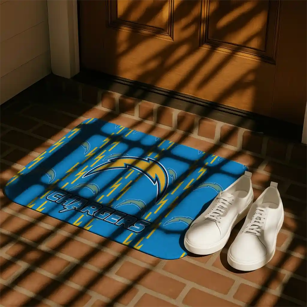 los-angeles-chargers-bolt-row-blue-doormat-trendy.webp