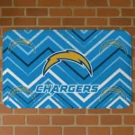 los-angeles-chargers-chevron-geometrics-blue-doormat-best-selling.webp