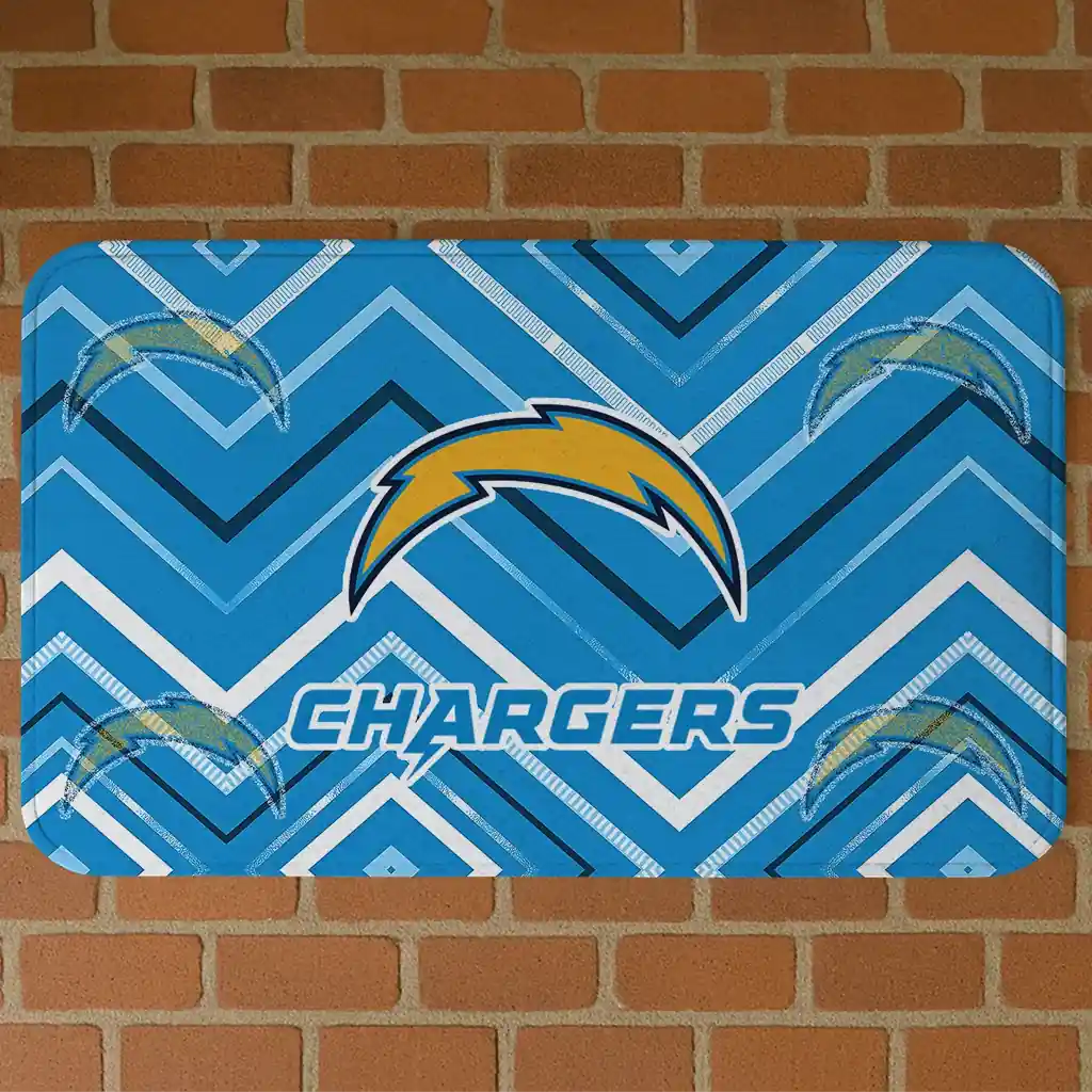 los-angeles-chargers-chevron-geometrics-blue-doormat-best-selling.webp los angeles chargers chevron geometrics blue doormat best selling