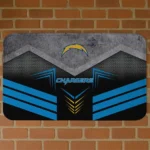 los-angeles-chargers-chevron-points-blue-black-doormat-best-selling.webp