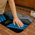los-angeles-chargers-chevron-points-blue-black-doormat-best-selling.webp