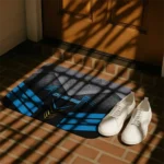 los-angeles-chargers-chevron-points-blue-black-doormat-best-selling.webp