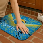 los-angeles-chargers-layered-lines-blue-doormat-best-selling.webp