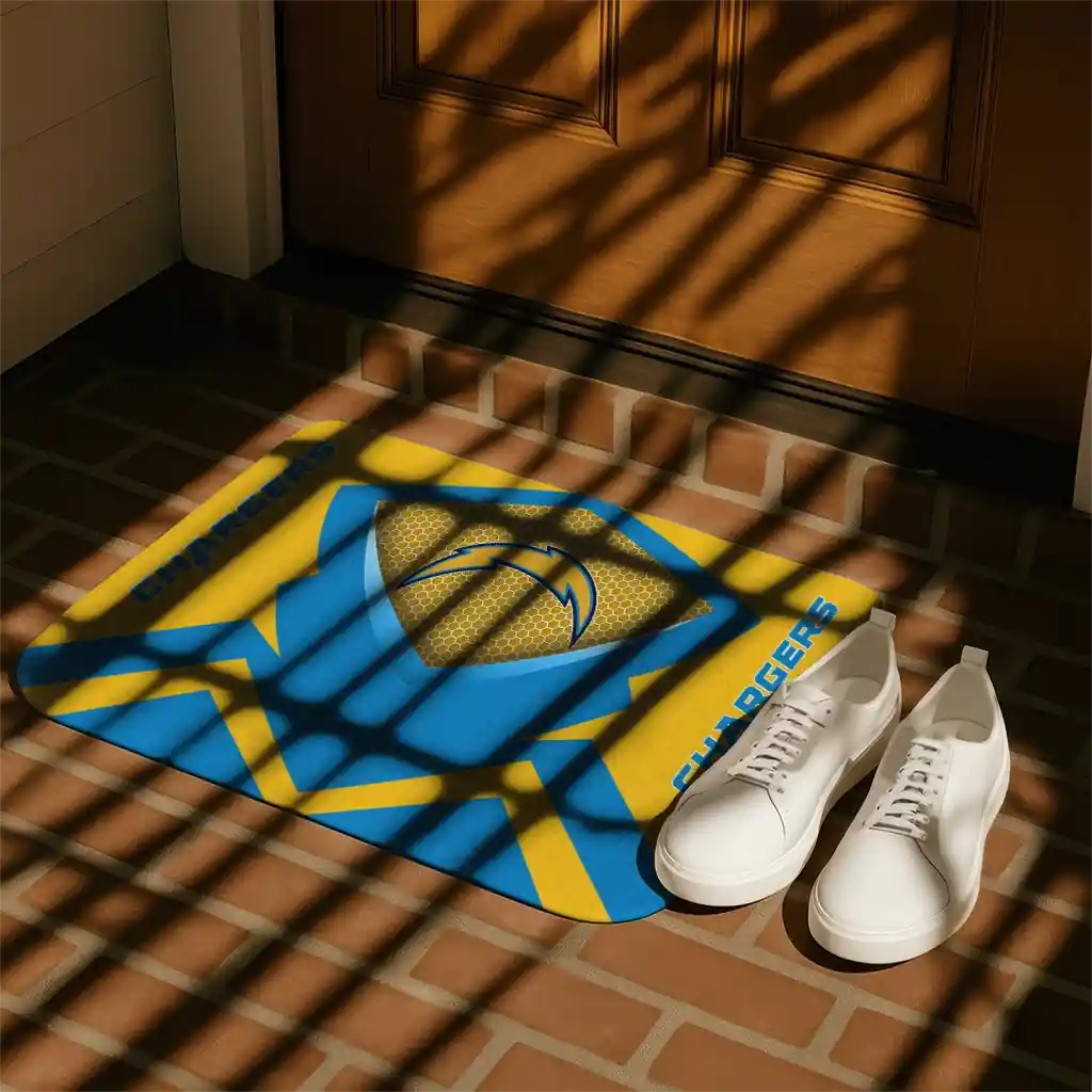 los-angeles-chargers-ninja-mesh-blue-doormat-trendy.webp