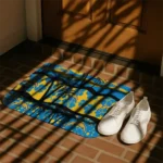 los-angeles-chargers-palm-silhouette-blue-black-doormat-best-selling.webp