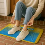 los-angeles-chargers-pixel-blur-blue-doormat-best-selling.webp