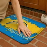los-angeles-chargers-plate-rip-blue-doormat-best-selling.webp