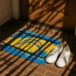 los-angeles-chargers-plate-rip-blue-doormat-best-selling.webp