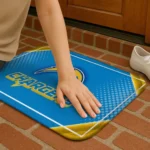 los-angeles-chargers-silver-halftone-blue-doormat-best-selling.webp