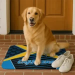 los-angeles-chargers-techno-camo-blue-black-doormat-best-selling.webp