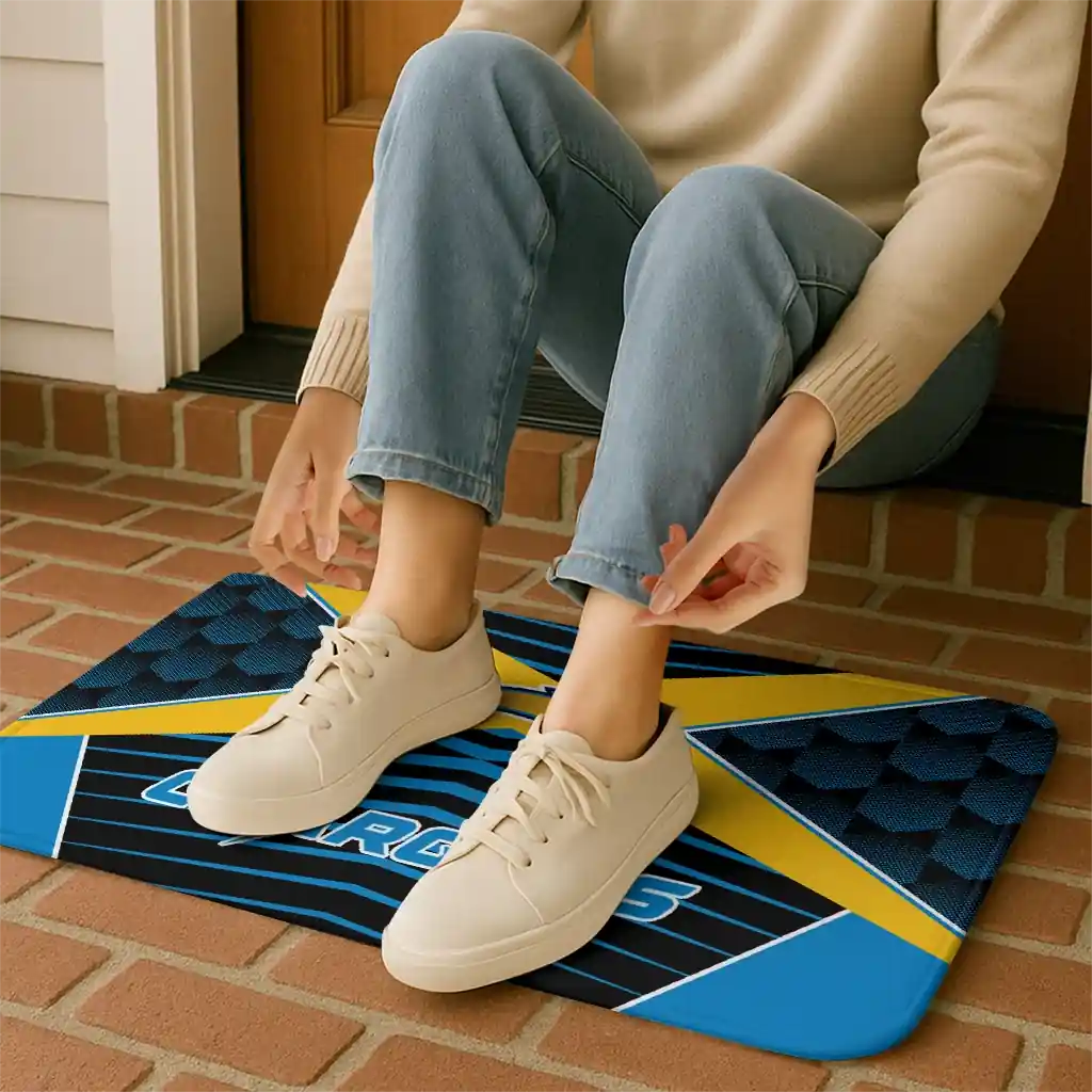 los-angeles-chargers-techno-camo-blue-black-doormat-top-rated.webp