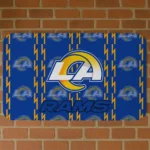 los-angeles-rams-bolt-row-blue-doormat-best-selling.webp