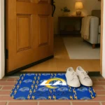 los-angeles-rams-bolt-row-blue-doormat-best-selling.webp