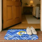 los-angeles-rams-chevron-geometrics-blue-doormat-best-selling.webp
