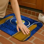 los-angeles-rams-hexagon-oval-blue-doormat-best-selling.webp