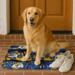 los-angeles-rams-palm-silhouette-blue-black-doormat-best-selling.webp