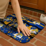 los-angeles-rams-palm-silhouette-blue-black-doormat-best-selling.webp
