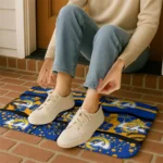 los-angeles-rams-palm-silhouette-blue-black-doormat-best-selling.webp