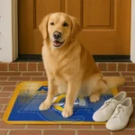 los-angeles-rams-pixel-blur-blue-doormat-best-selling.webp
