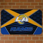 los-angeles-rams-techno-camo-blue-black-doormat-best-selling.webp