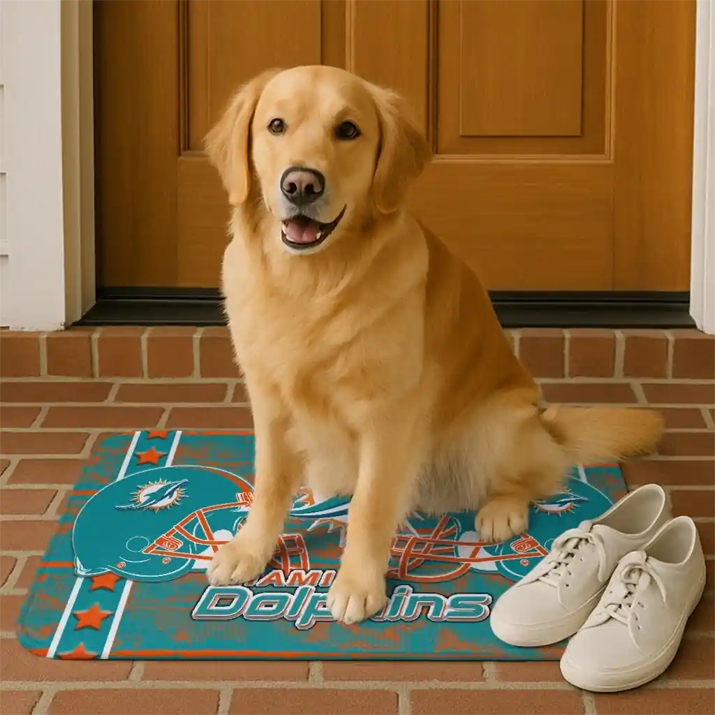miami-dolphins-helmet-illustration-aqua-doormat-high-quality.webp