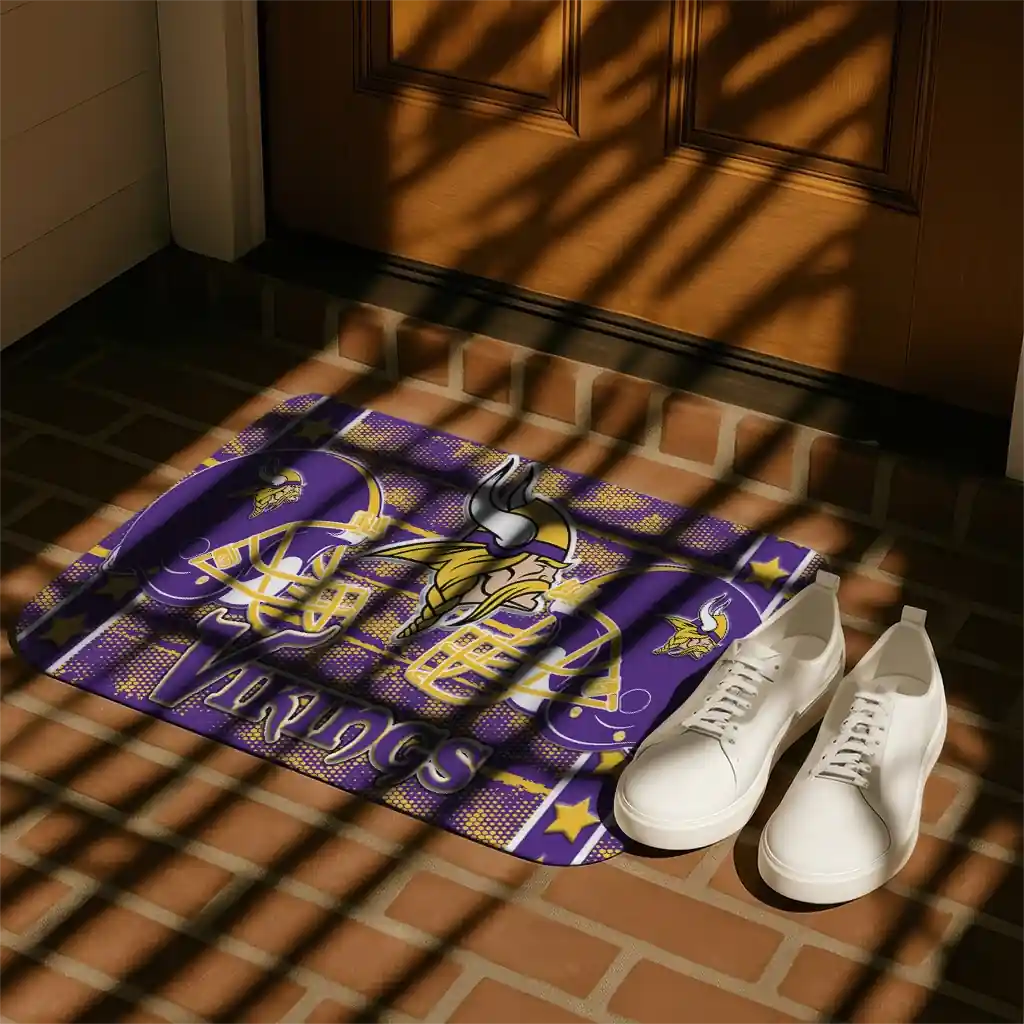 minnesota-vikings-helmet-illustration-purple-doormat-trendy.webp