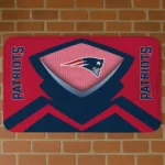 Blue Ninja Mesh New England Patriots Doormat - Non-Slip Fan Mat